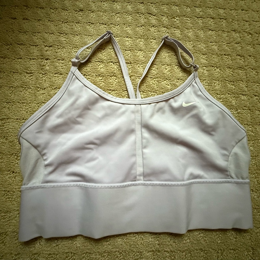 Nike Women's Soft Gray Sports Bra